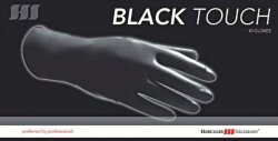 Hercules/Sägemann Handschuh L Black Touch 10 Stk.