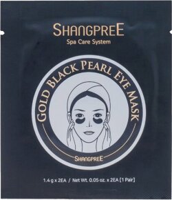 Shangpree 1 Pair Gold Black Pearl Eye Mask 1,4 g * 2 Stk.