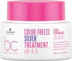 Schwarzkopf Professional BC Bonacure pH 4.5 Color Freeze Silver Treatment 200 ml