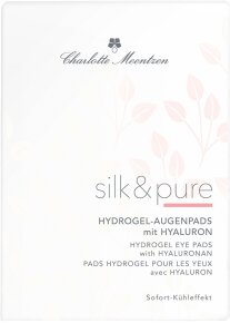 Charlotte Meentzen Silk & Pure Hydrogel-Augenpads mit Hyaluron 5 Stück